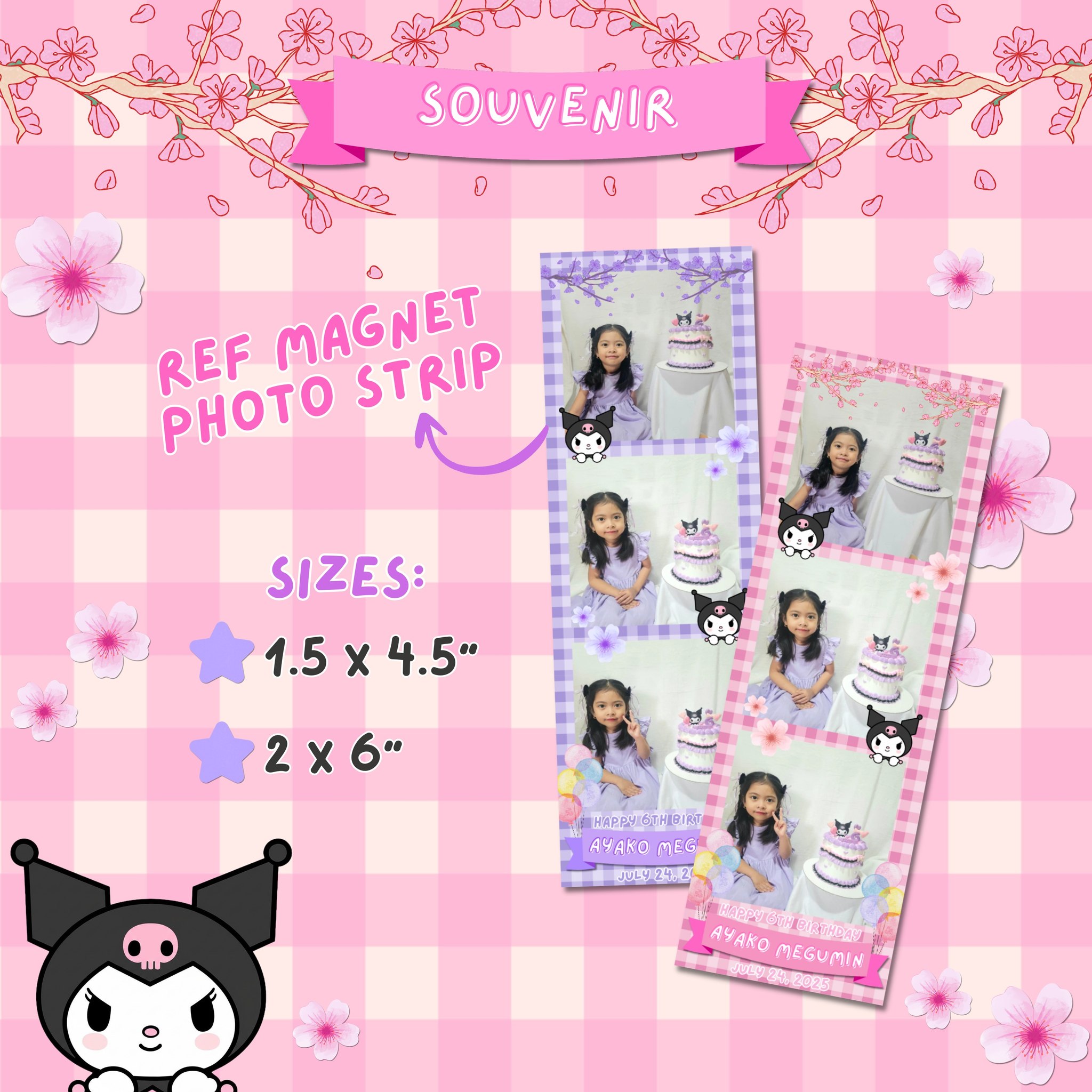 Photo strip Ref Magnet